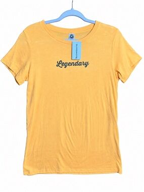 US Blanks Legendary Graphic Tee XL Orange NWT Made in USA